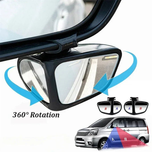 Blind Spot Mirror 360° Adjustable Wide angle Reversing