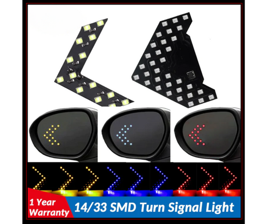 Arrow LED Indicator Turn Signal Panel For Car Wing Mirror