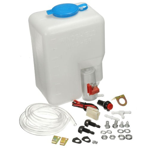 12V Universal Windshield Washer Reservoir Pump Kit - Little Buggers Club - Mod Shop