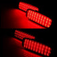 Red LED Rear Bumper Reflector Light For Citroen C1 Peugeot 107