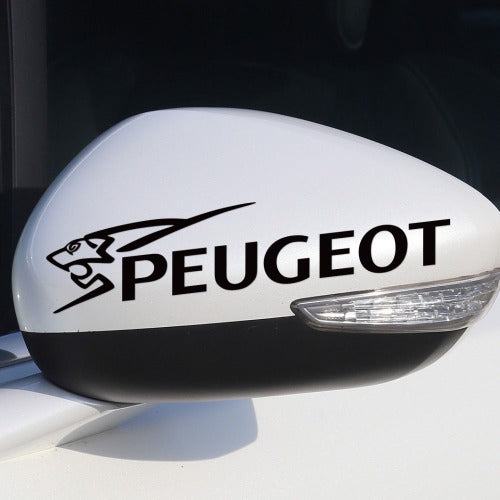 2pcs Customizable LION Mirror Decal for PEUGEOT - Little Buggers Club - Mod Shop