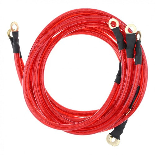 Universal 5 Point Car Earth Grounding Cables - Little Buggers Club - Mod Shop