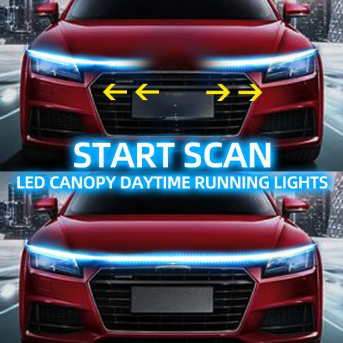 RXZ LED Car Bonnet Decorative Daytime Running Light - Little Buggers Club - Mod Shop