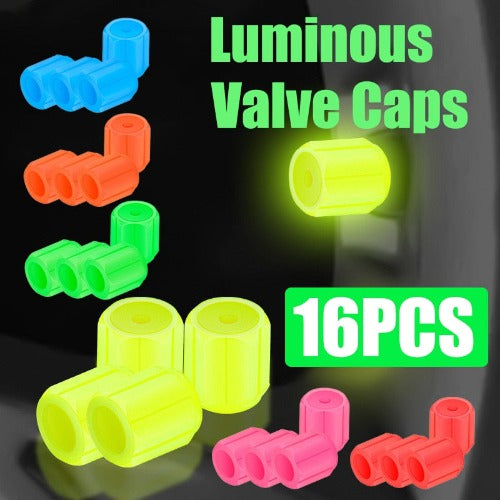 Universal Luminous Tire Valve Cap Covers - Little Buggers Club - Mod Shop
