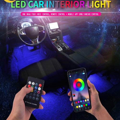 RGB LED Ambient Footwell Light With App Control - Little Buggers Club - Mod Shop