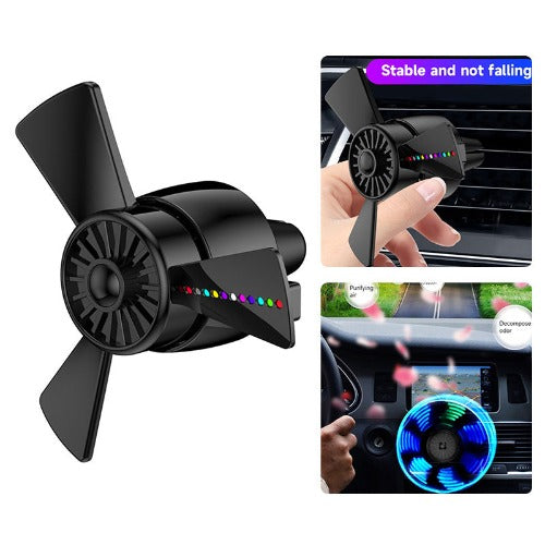 Propeller Car Air Fresheners Vent Clips With LED Light - Little Buggers Club - Mod Shop