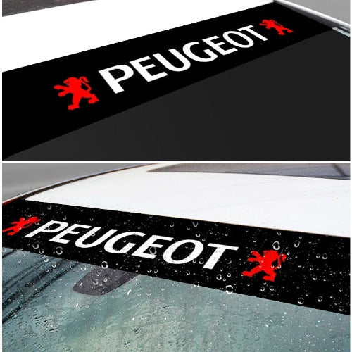 Sun Strip Decal For Peugeot - Little Buggers Club - Mod Shop
