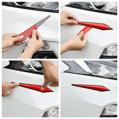 4Pieces Stylish 3D Car Door/Wing Mirror Protector - Little Buggers Club - Mod Shop
