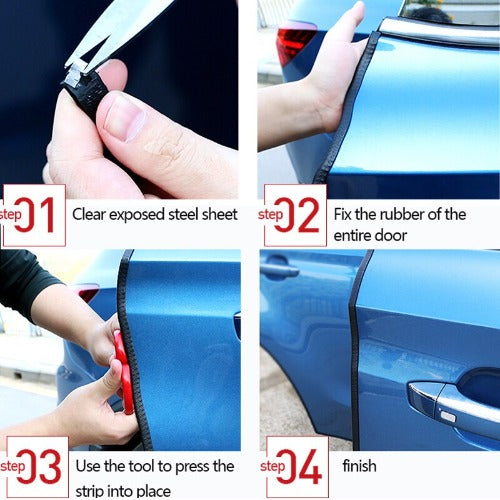 Car Door Edge Scratch Guard Anti Collision Strip - Little Buggers Club - Mod Shop