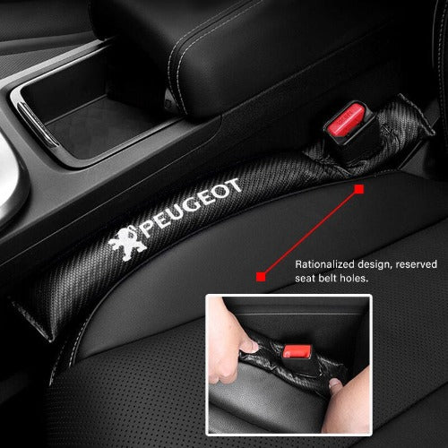 Carbon Fiber Car Seat Gap Plug For Peugeot 107