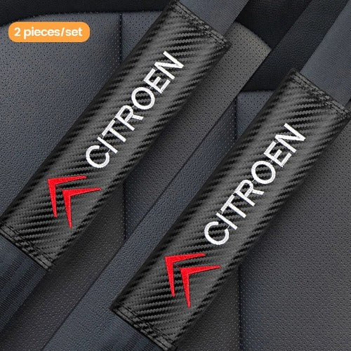 2Pcs Car Seatbelt Shoulder Pad Protector For Citroen - Little Buggers Club - Mod Shop
