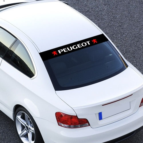 Sun Strip Decal For Peugeot - Little Buggers Club - Mod Shop